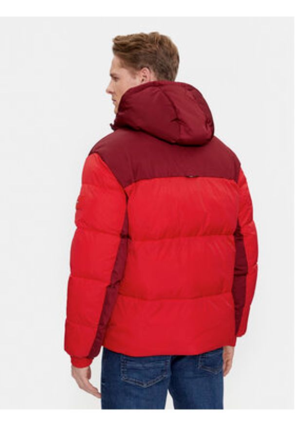TOMMY HILFIGER - Tommy Hilfiger Kurtka zimowa New York MW0MW32771 Czerwony Regular Fit. Kolor: czerwony. Materiał: syntetyk. Sezon: zima