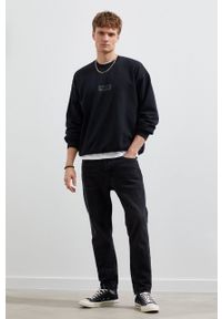 Wrangler bluza bawełniana męska kolor czarny z nadrukiem. Kolor: czarny. Materiał: bawełna. Wzór: nadruk #6