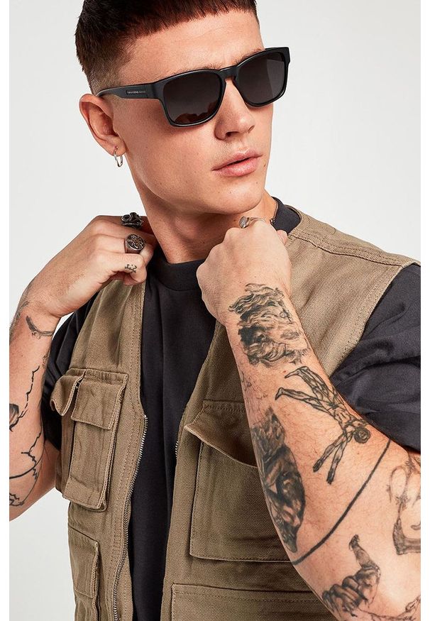 Hawkers - Okulary przeciwsłoneczne CORE POLARIZED BLACK. Kolor: czarny