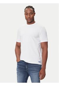 Hugo - HUGO Komplet 2 t-shirtów Naolo 50546933 Biały Regular Fit. Kolor: biały. Materiał: bawełna #6