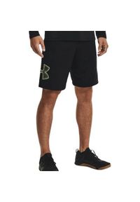 Spodnie sportowe męskie Under Armour Tech Graphic. Kolor: czarny. Materiał: syntetyk, materiał. Długość: krótkie