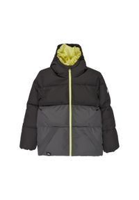 Quiksilver - Kurtka śnieżna dla Młodzież FINAL WORD Czarny. Kolor: czarny. Materiał: poliester, materiał. Wzór: kolorowy. Sezon: zima. Sport: narciarstwo #1