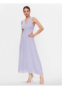 Rinascimento Sukienka wieczorowa CFC0112948003 Fioletowy Regular Fit. Kolor: fioletowy. Materiał: syntetyk. Styl: wizytowy #2