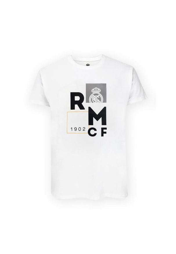 Real Madrid - Koszulka męska Real Madryt. Kolor: biały. Sport: piłka nożna