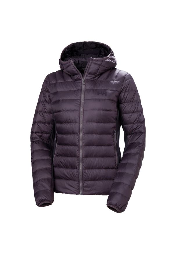 Damska kurtka hybrydowa Helly Hansen Verglas Down 2.0. Typ kołnierza: kaptur. Kolor: fioletowy. Materiał: puch. Sezon: zima. Sport: narciarstwo
