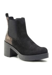 Lasocki Botki RST-CARMEN-02 Czarny. Kolor: czarny. Materiał: nubuk, skóra #1