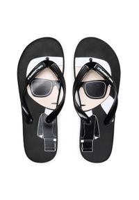 Karl Lagerfeld - KARL LAGERFELD Japonki KL71005 Czarny. Kolor: czarny