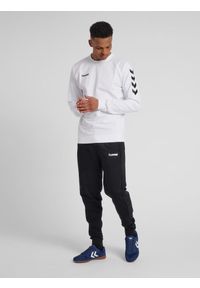 Bluza do piłki ręcznej męska Hummel Go Cotton Sweatshirt. Kolor: biały