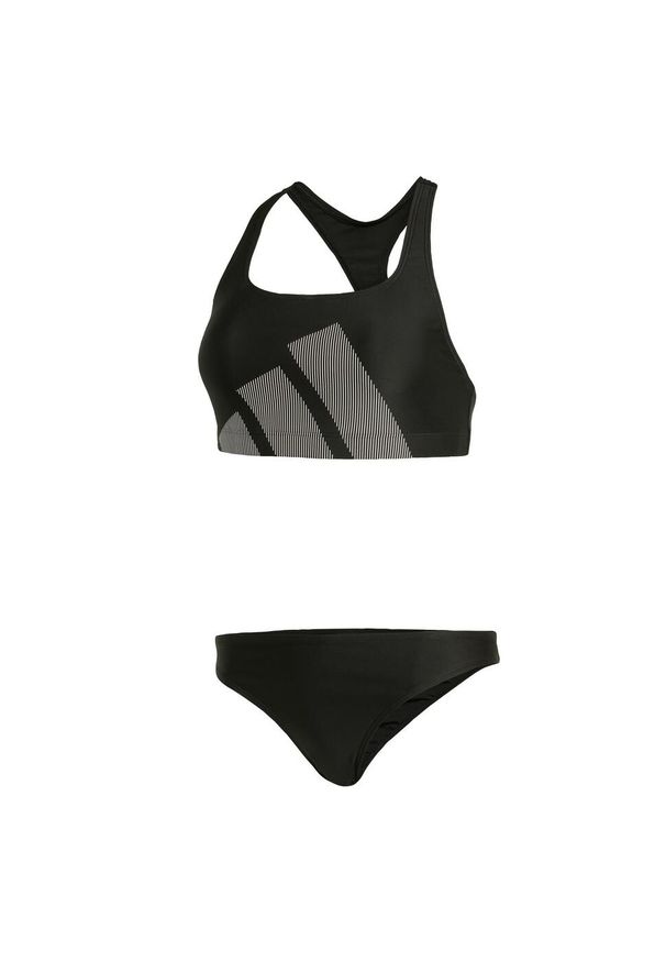 Adidas - Zestaw bikini Big Bars C-back. Kolor: czarny