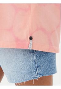 One Teaspoon T-Shirt Love Sweat 26918 Różowy Relaxed Fit. Kolor: różowy. Materiał: bawełna #3