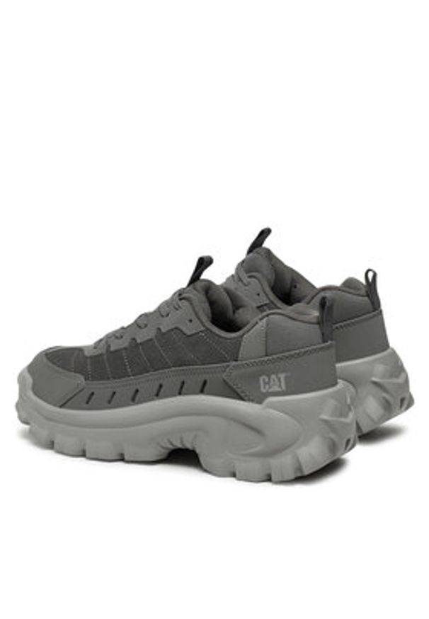CATerpillar Sneakersy Intruder Lite P726097 Szary. Kolor: szary. Materiał: zamsz, skóra