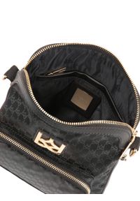 Kazar - Miejska torebka tekstylna typu listonoszka. Kolor: czarny. Wzór: gładki. Materiał: skórzane. Styl: casual, klasyczny #4