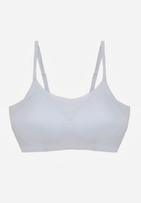 Renee - Niebieski Usztywniany Biustonosz o Bezszwowym Wykończeniu Bez Fiszbin Leanoreth. Kolor: niebieski. Materiał: materiał #1