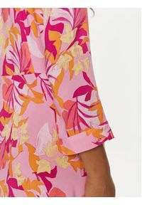 YAS Sukienka koszulowa Savanna 26022663 Różowy Loose Fit. Kolor: różowy. Materiał: wiskoza. Typ sukienki: koszulowe #5