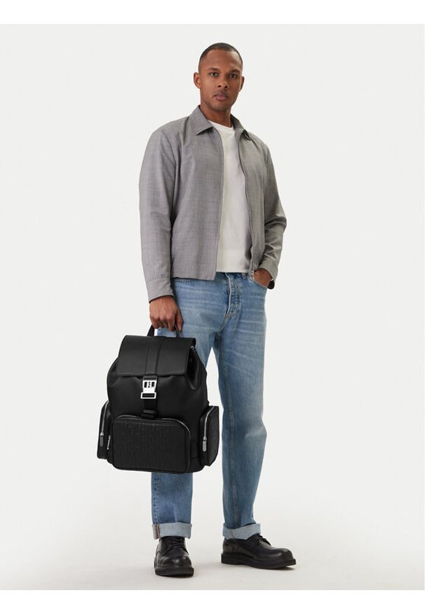 Karl Lagerfeld - KARL LAGERFELD Plecak B1M30217 Czarny. Kolor: czarny. Materiał: skóra
