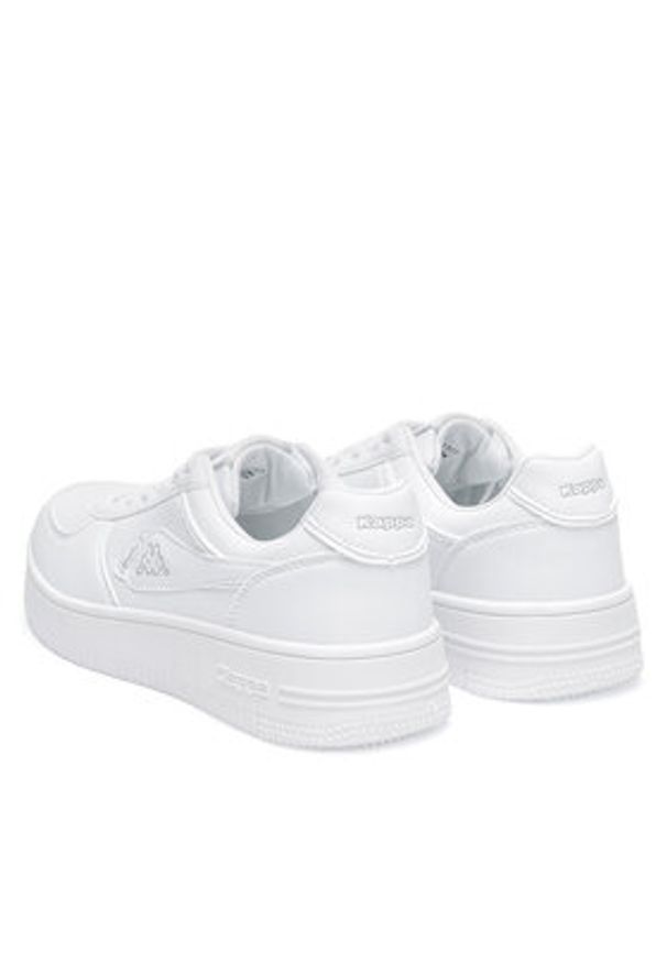 Kappa Sneakersy VSKA004 Biały. Kolor: biały. Materiał: skóra
