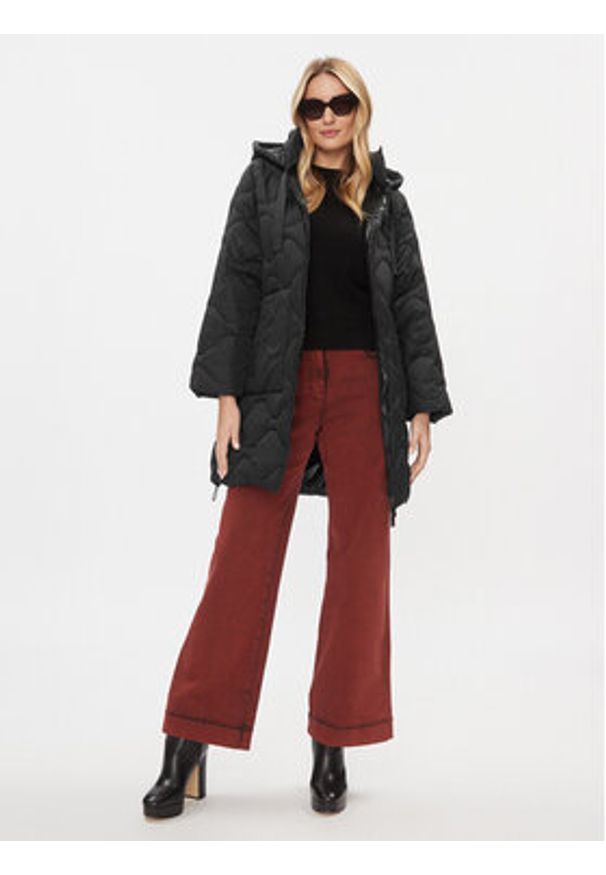 MAX&Co. Kurtka przejściowa Chiudere 74940523 Czarny Regular Fit. Kolor: czarny. Materiał: syntetyk