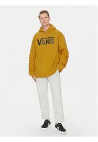 Vans Bluza VN000HNXBL21 Żółty Relaxed Fit. Kolor: żółty. Materiał: bawełna