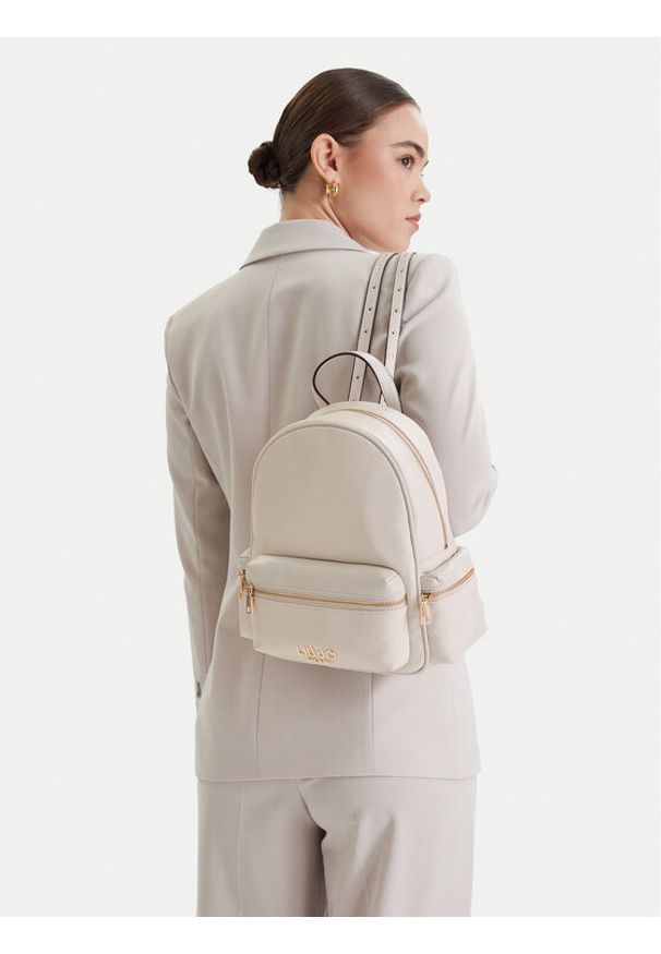 Liu Jo Plecak AA6136 E1012 Écru. Materiał: skóra