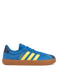 Adidas - adidas Sneakersy VL Court 3.0 JP5286 Niebieski. Kolor: niebieski. Materiał: zamsz, skóra
