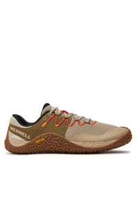 Merrell Buty do biegania Trail Glove 7 J068139 Beżowy. Kolor: beżowy. Materiał: materiał