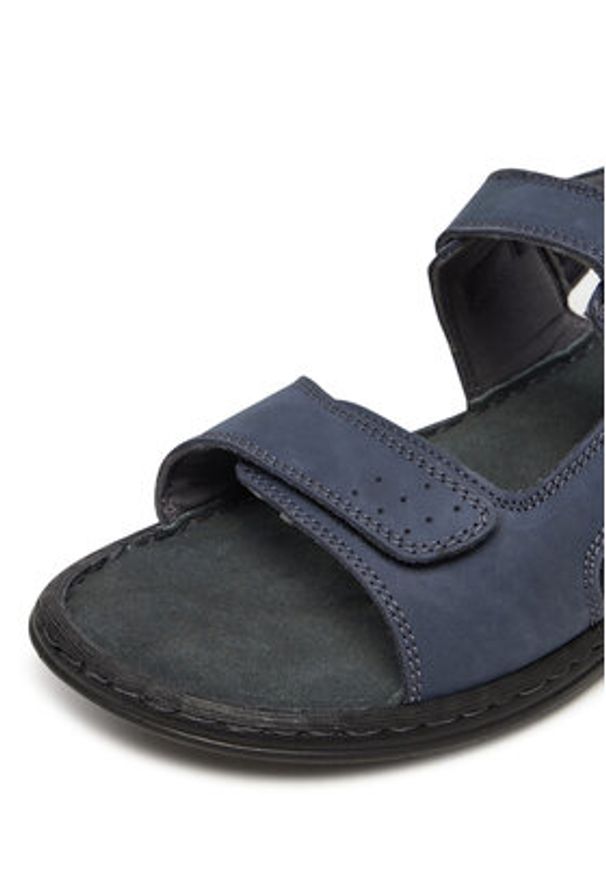 Lasocki Sandały CANTO-01 MI18 Granatowy. Kolor: niebieski. Materiał: nubuk, skóra