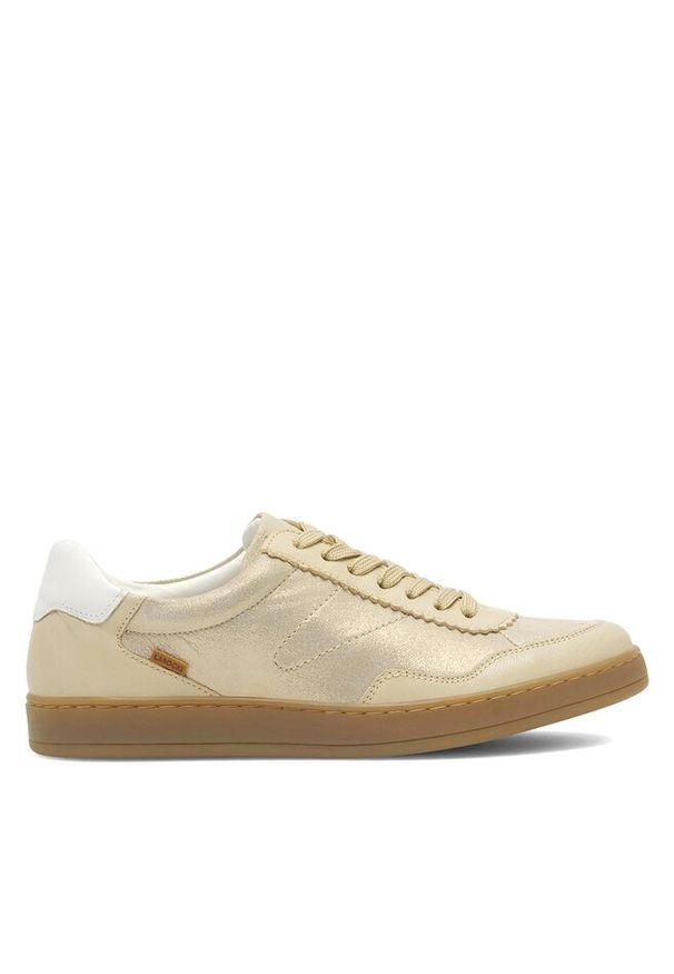 Sneakersy Lasocki. Kolor: beżowy