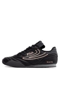 Fila Sneakersy Selecta Ultra Wmn FFW0065.83058 Czarny. Kolor: czarny. Materiał: skóra