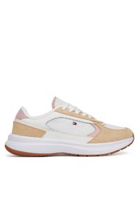 TOMMY HILFIGER - Sneakersy Tommy Hilfiger. Kolor: biały