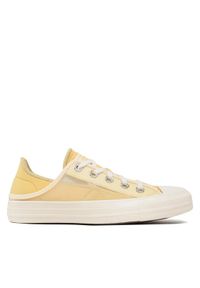 Converse Trampki Chuck Taylor All Star Crush Heel A03504C Żółty. Kolor: żółty. Materiał: materiał