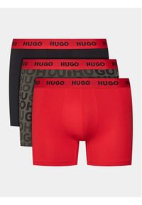 Hugo Komplet 3 par bokserek 50510192 Kolorowy. Materiał: bawełna. Wzór: kolorowy