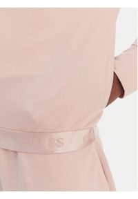 Guess Bluza O6GQ01 KCQP2 Różowy Regular Fit. Kolor: różowy. Materiał: syntetyk #5