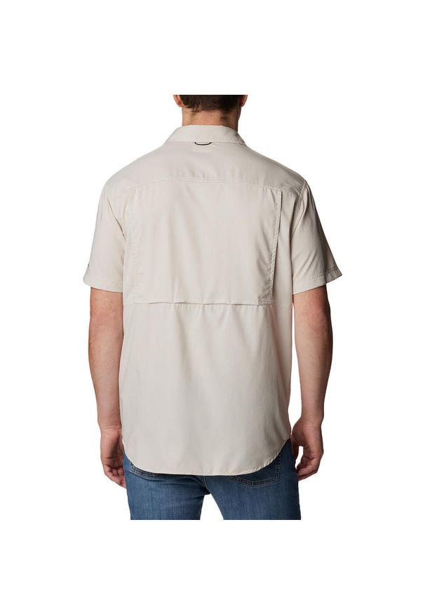 columbia - Koszula z krótkim rękawem męska Columbia Silver Ridge Utility Short Sleeve. Kolor: beżowy. Długość rękawa: krótki rękaw. Długość: krótkie