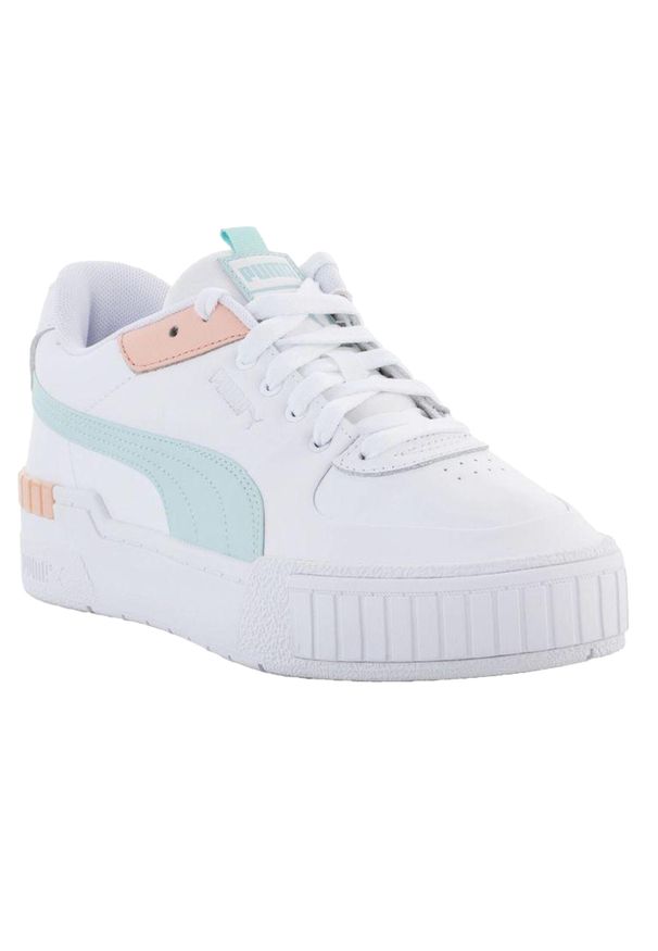 Puma - Trampki Damskie Cali. Kolor: biały. Styl: sportowy