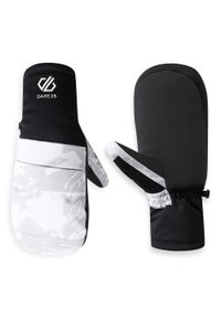 DARE 2B - Rękawice unisex narciarskie Freeride Mittens wodoodporne Dare 2b. Kolor: biały. Sport: narciarstwo