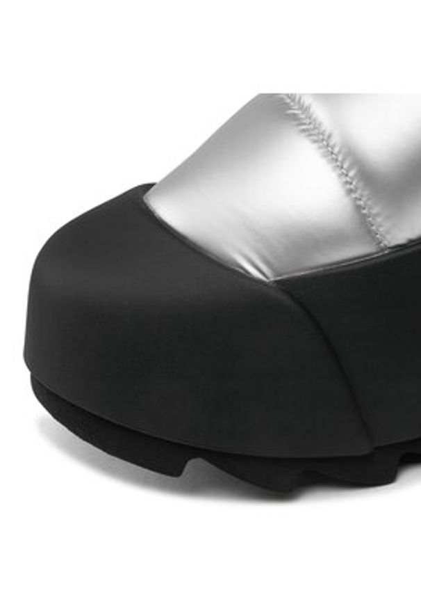 United Nude Botki Polar Bootie II 10778141125 Srebrny. Kolor: srebrny. Materiał: materiał