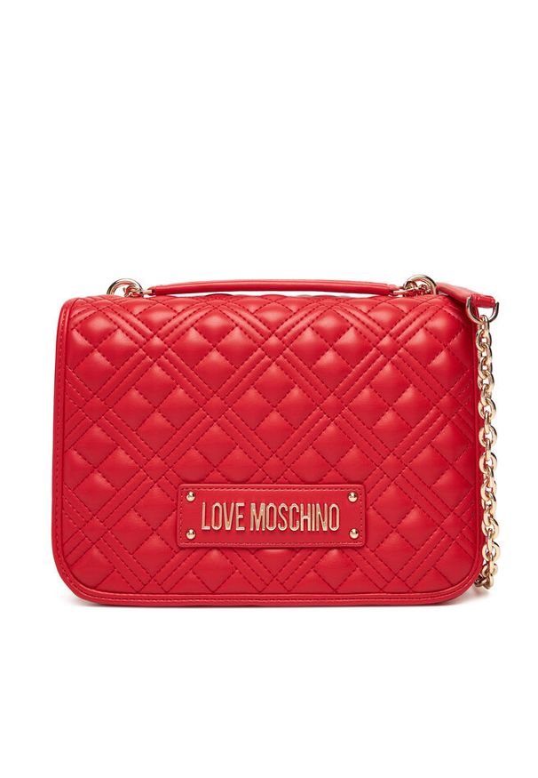 Love Moschino - Torebka LOVE MOSCHINO. Kolor: czerwony