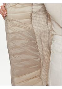 Calvin Klein Płaszcz przejściowy K20K207109 Beżowy Slim Fit. Kolor: beżowy. Materiał: syntetyk