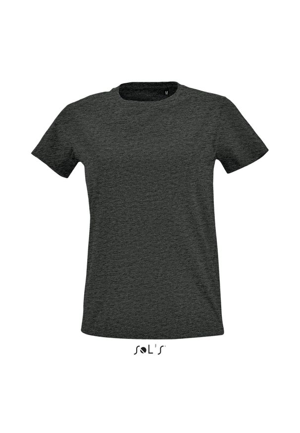 SOL'S - Koszulka damska Sol's Imperial Fit. Kolor: szary, wielokolorowy, brązowy