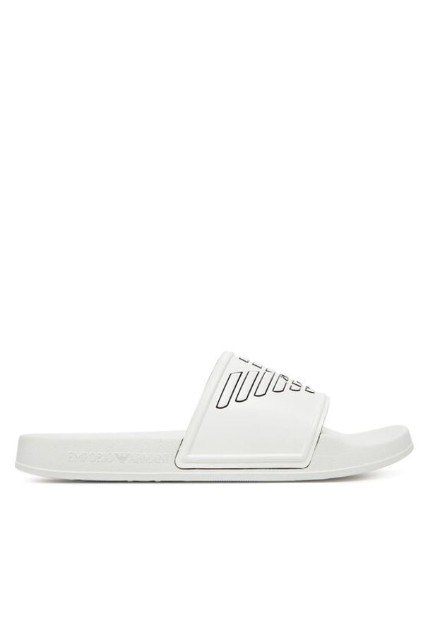 Emporio Armani Klapki XVPS11 XR273 T680 Biały. Kolor: biały