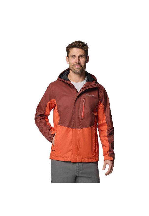 columbia - Columbia Kurtka Pouring Adventure Iii 2117171681. Kolor: pomarańczowy. Sport: turystyka piesza