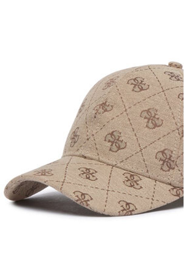 Guess Czapka z daszkiem M5GZ18 WGUE0 Beżowy. Kolor: beżowy. Materiał: bawełna