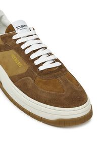 Iceberg Sneakersy IU172409 Brązowy. Kolor: brązowy. Materiał: skóra, zamsz #5