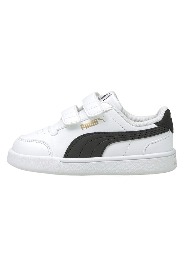 Puma Puma Shuffle V Lower Sneakers Dzieci. Okazja: na co dzień. Kolor: czarny, biały, wielokolorowy. Materiał: materiał