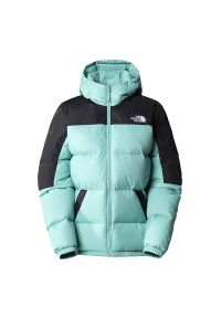 Kurtka The North Face Diablo 0A55H48641 - niebiesko-czarna. Okazja: na co dzień. Typ kołnierza: kaptur. Kolor: niebieski, czarny, wielokolorowy. Materiał: nylon, puch, tkanina, materiał. Sezon: zima. Styl: casual, klasyczny