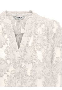 only - ONLY Bluzka Korsa 15360837 Beżowy Oversize. Kolor: beżowy. Materiał: syntetyk #4