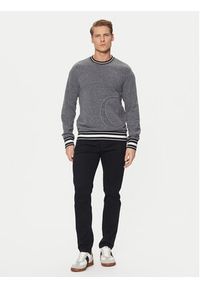 Guess Sweter M5RQ12 KCLK2 Granatowy Regular Fit. Kolor: niebieski. Materiał: syntetyk #5