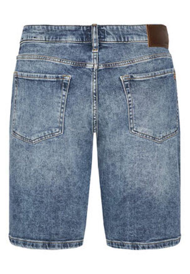 BOSS Szorty jeansowe Re.Maine 50537816 Niebieski Regular Fit. Kolor: niebieski. Materiał: bawełna