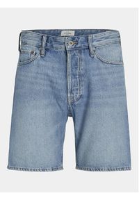 Jack & Jones - Jack&Jones Szorty jeansowe Chris Cooper 12252858 Niebieski Relaxed Fit. Kolor: niebieski. Materiał: bawełna #10