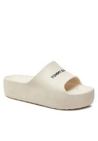 Tommy Jeans Klapki Tjw Chunky Flatform Slide EN0EN02454 Beżowy. Kolor: beżowy #2